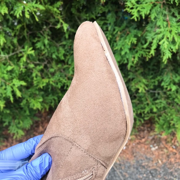 Taupe faux suede over the knee boots size 8.5 (US) - Picture 3 of 5